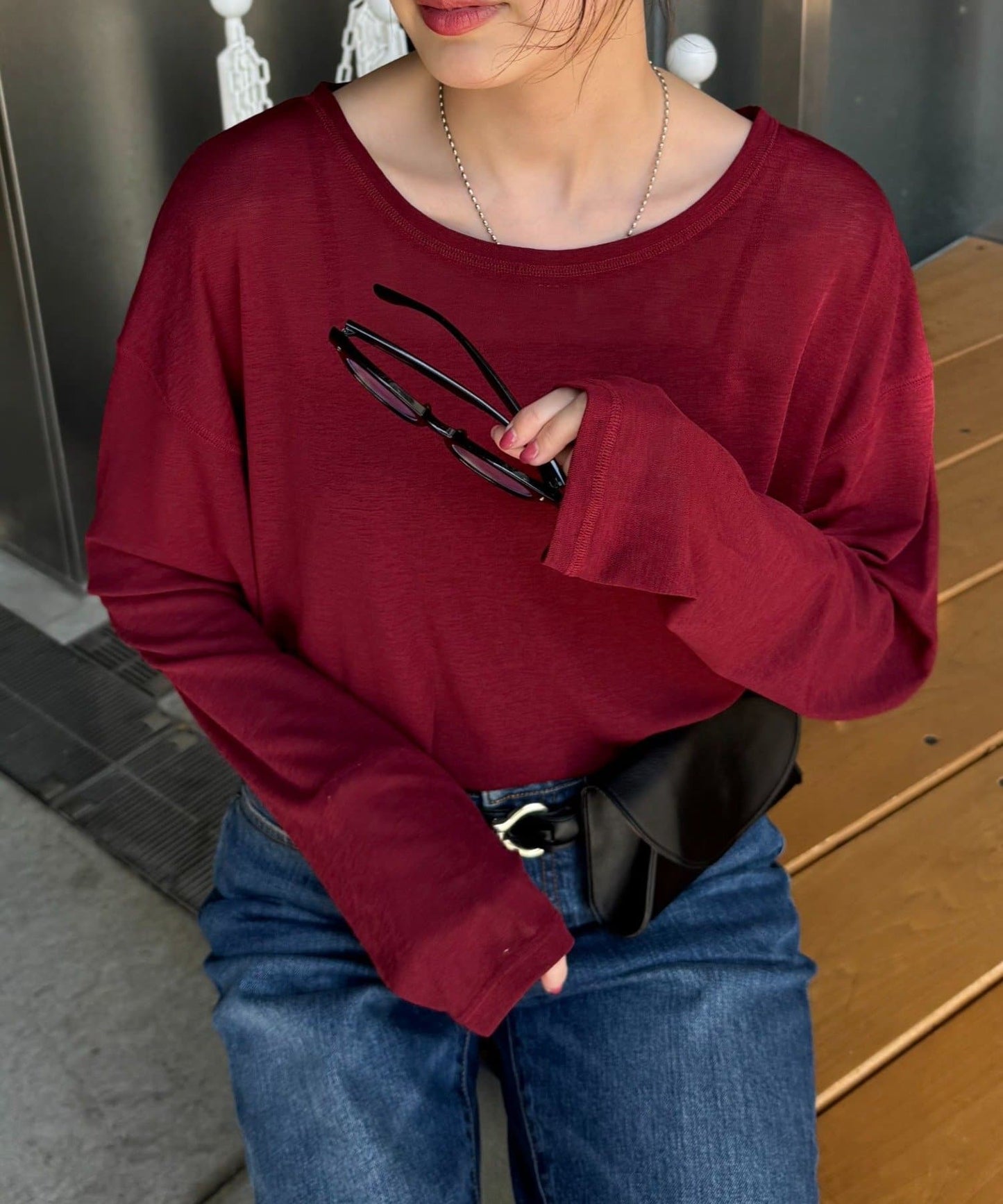 CIAOPANIC TYPY 17色 Sheer Top - Image 192