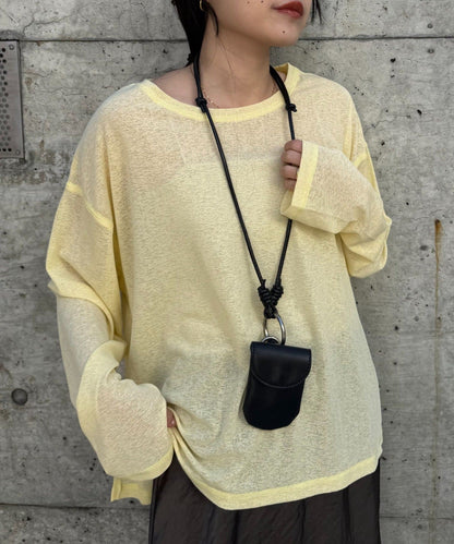 CIAOPANIC TYPY 17色 Sheer Top - Image 1