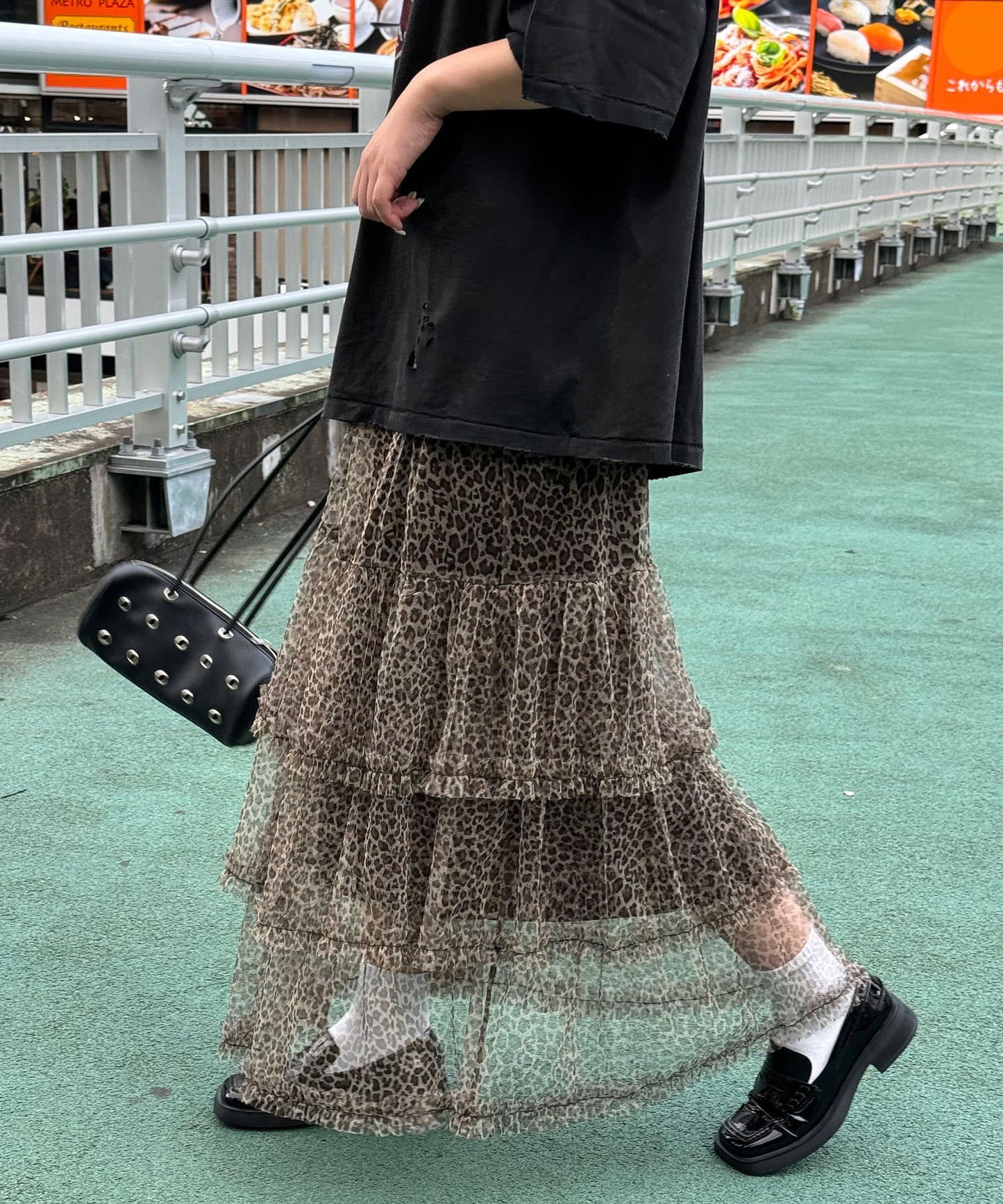 CIAOPANIC 薄紗褶褶蛋糕裙