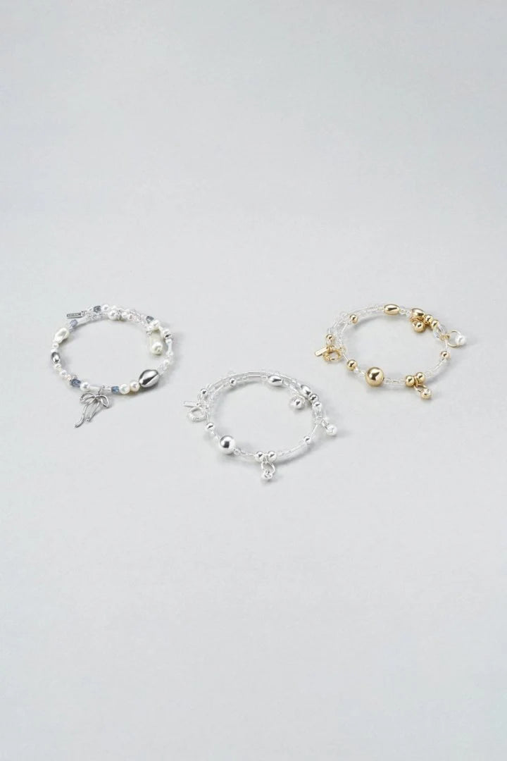 GOLDY multi-beaded bangle