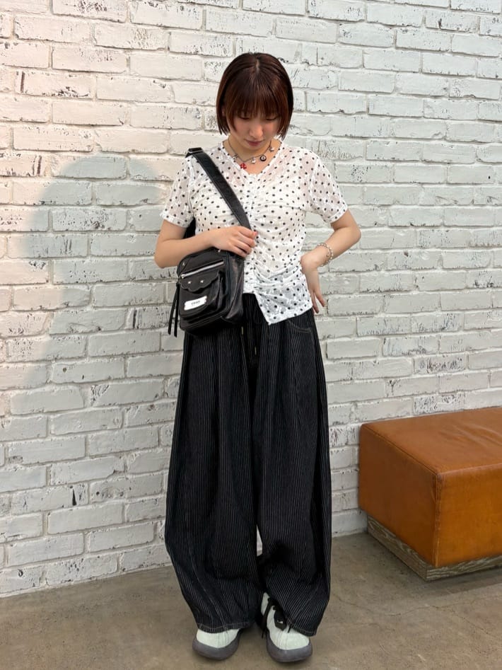 CIAOPANIC 褶皺波點Top - Image 24