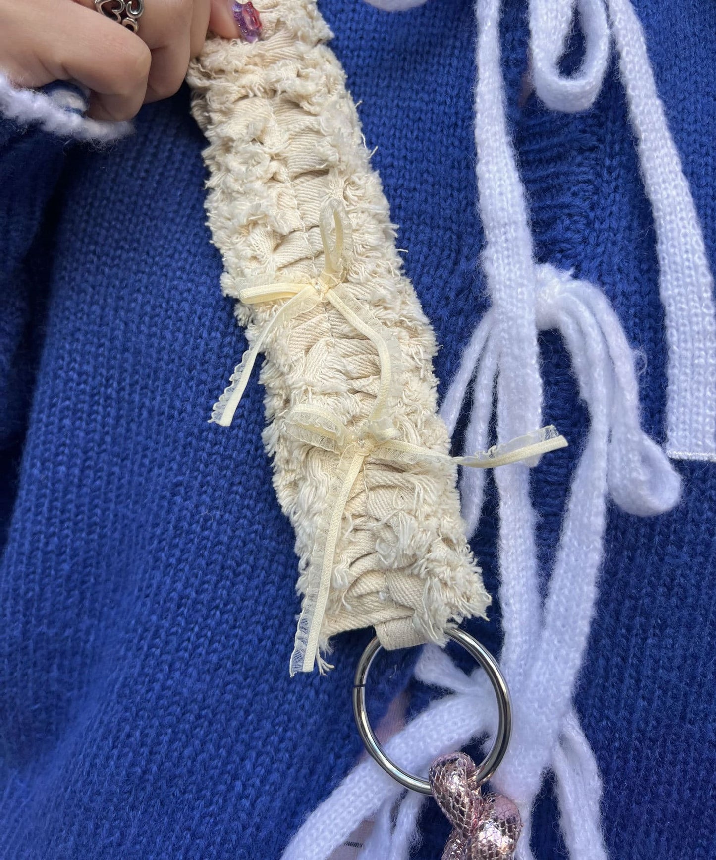 Me＋Me 牛仔Ribbon手機繩