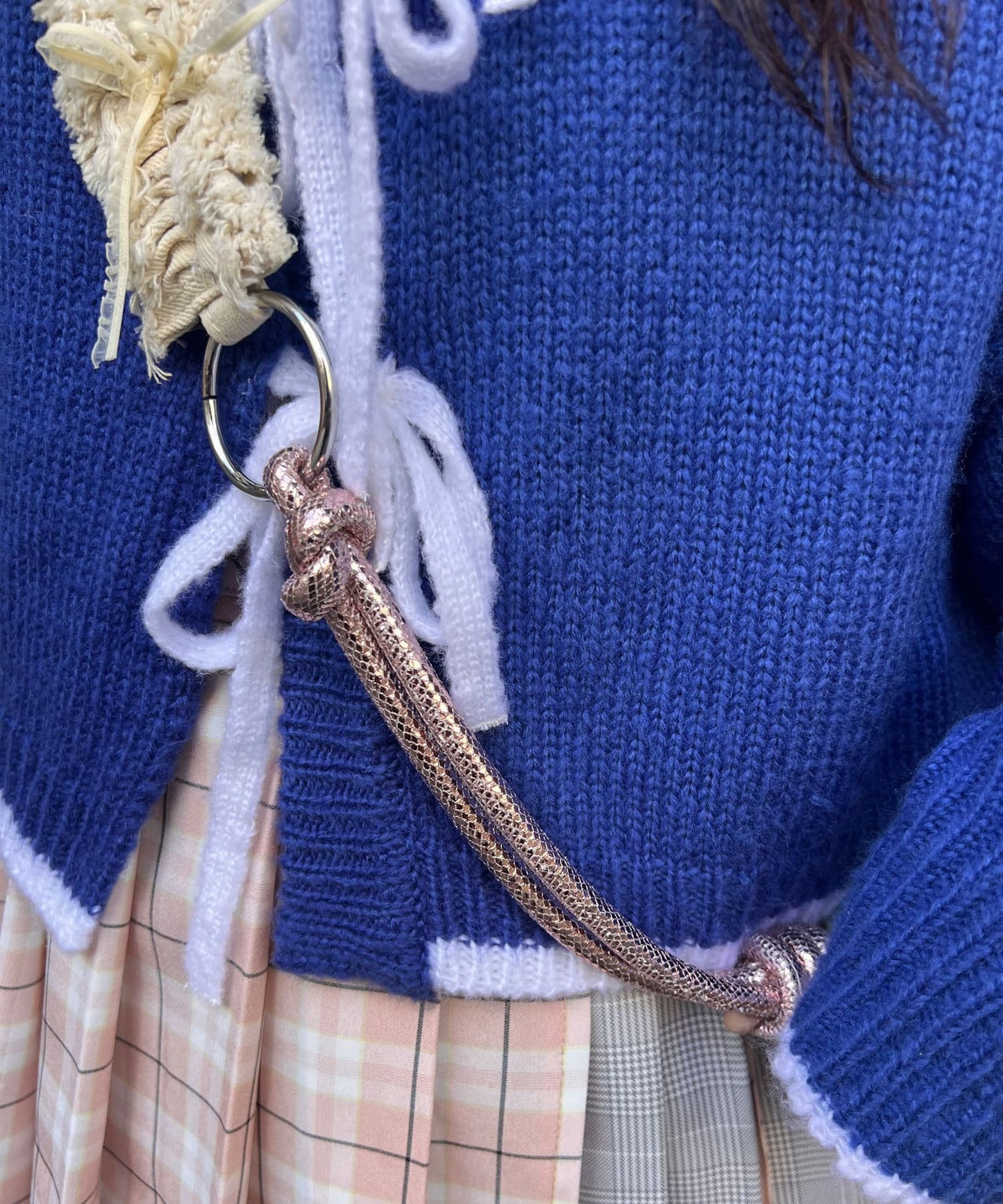 Me＋Me 牛仔Ribbon手機繩