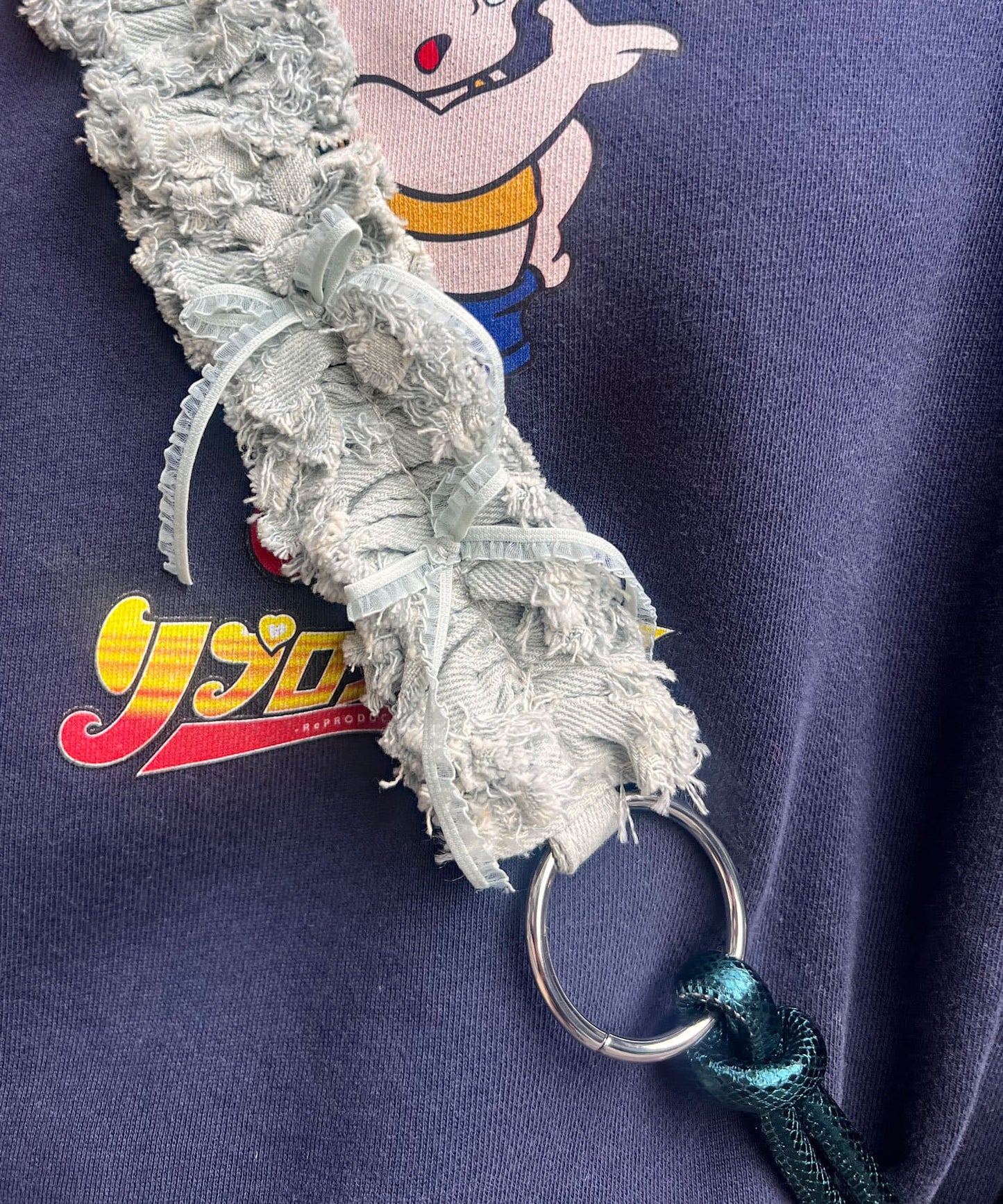 Me＋Me 牛仔Ribbon手機繩