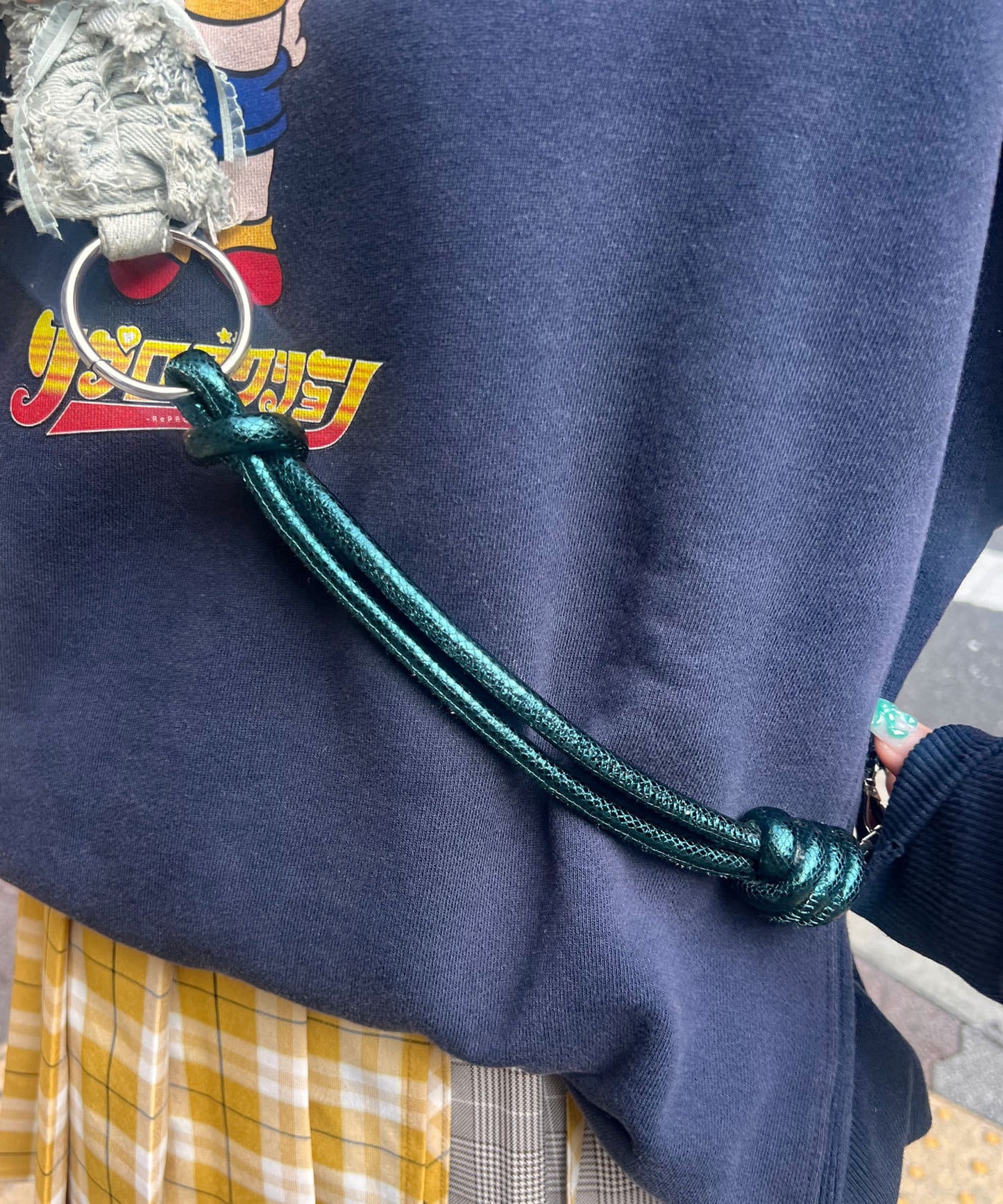 Me＋Me 牛仔Ribbon手機繩