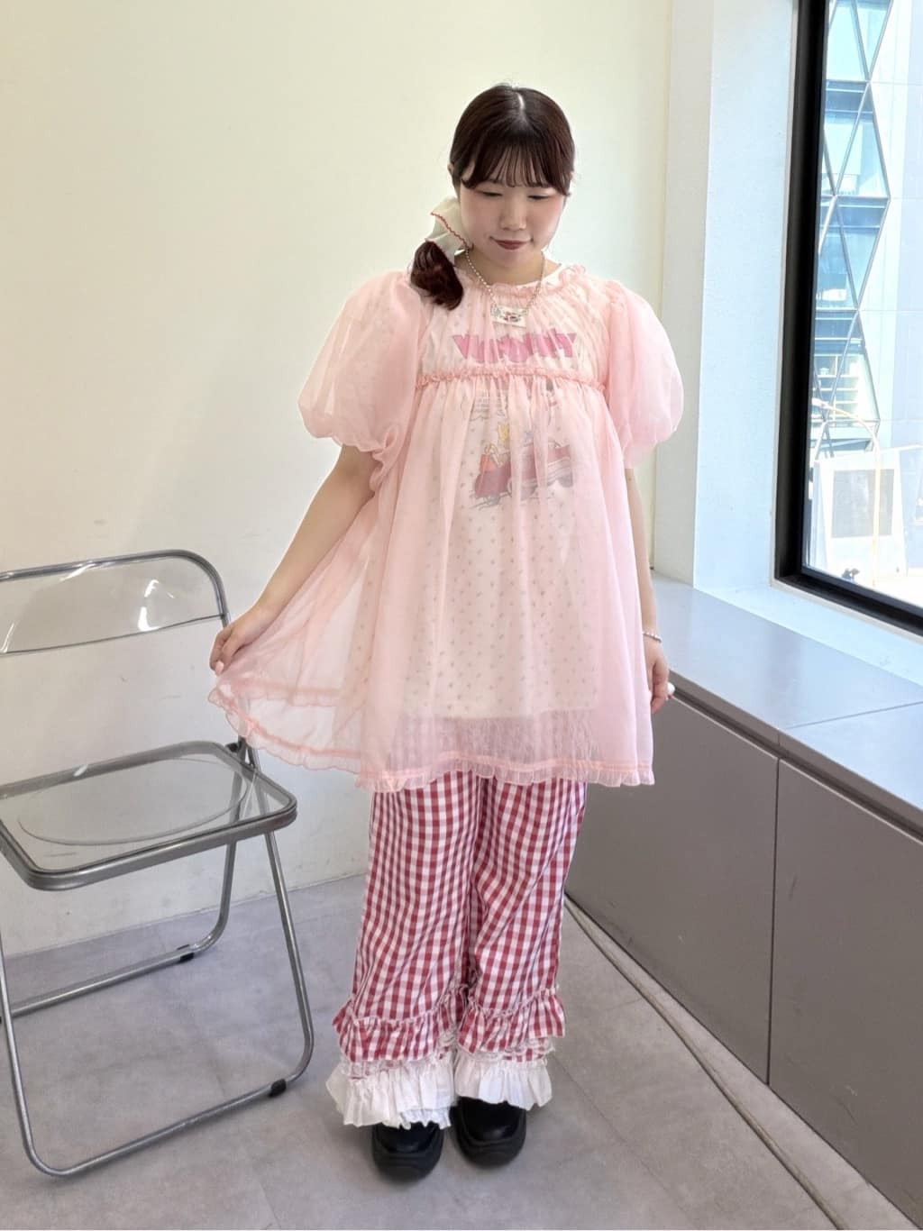 w closet 歐根紗 blouse - Image 24