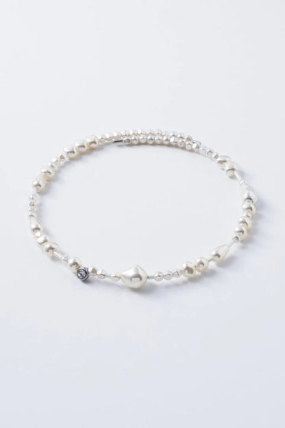 GOLDY Monostone Pearl Neckcuff