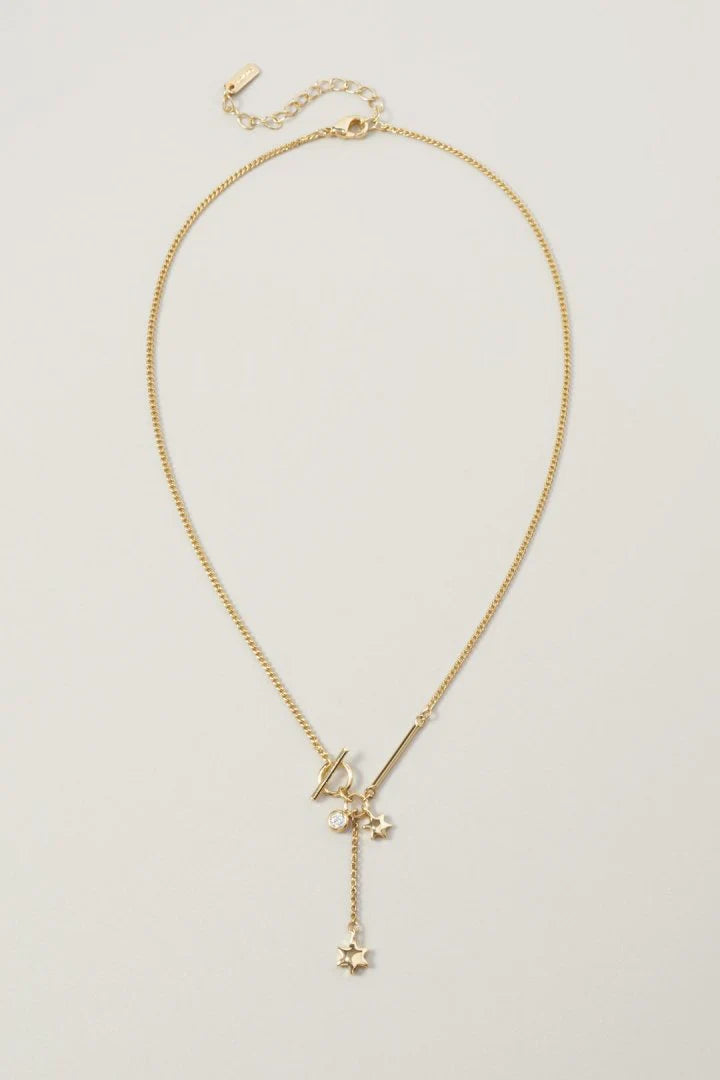 GOLDY Micro asterik necklace