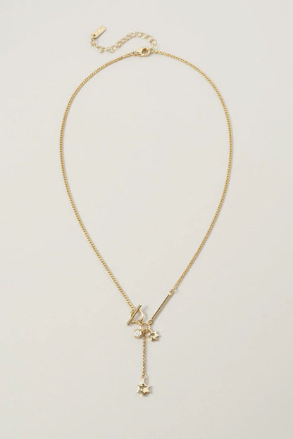 GOLDY Micro asterik necklace