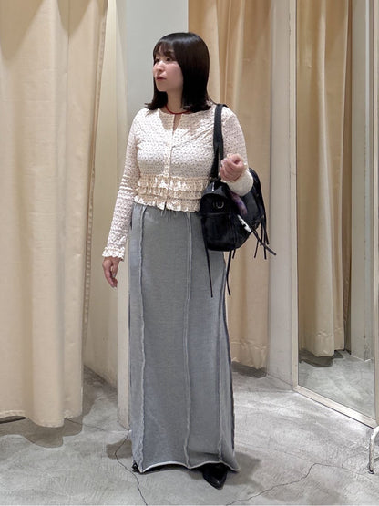 w closet 流線長版運動半裙 - Image 42