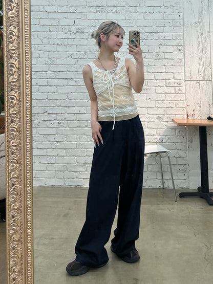 Kastane Vintage Layered Lace 吊帶背心 - Image 30