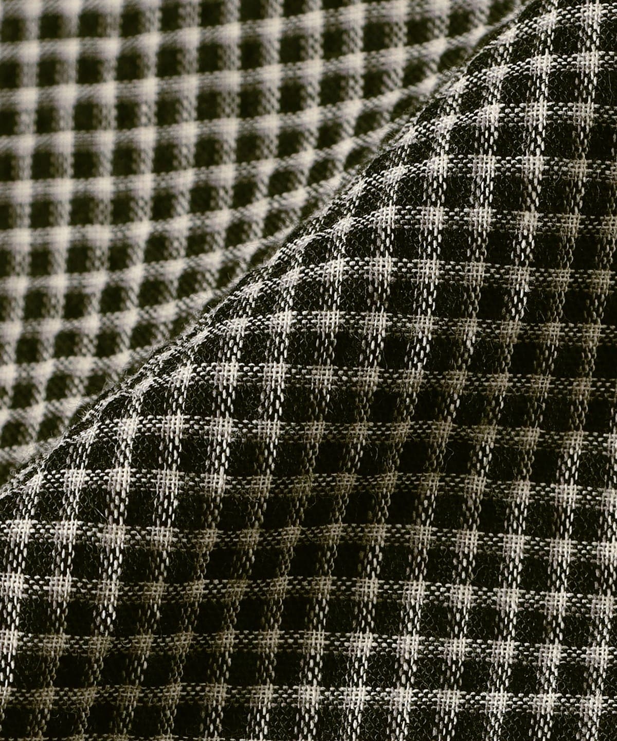 Ray BEAMS 格紋荷葉邊設計無袖上衣