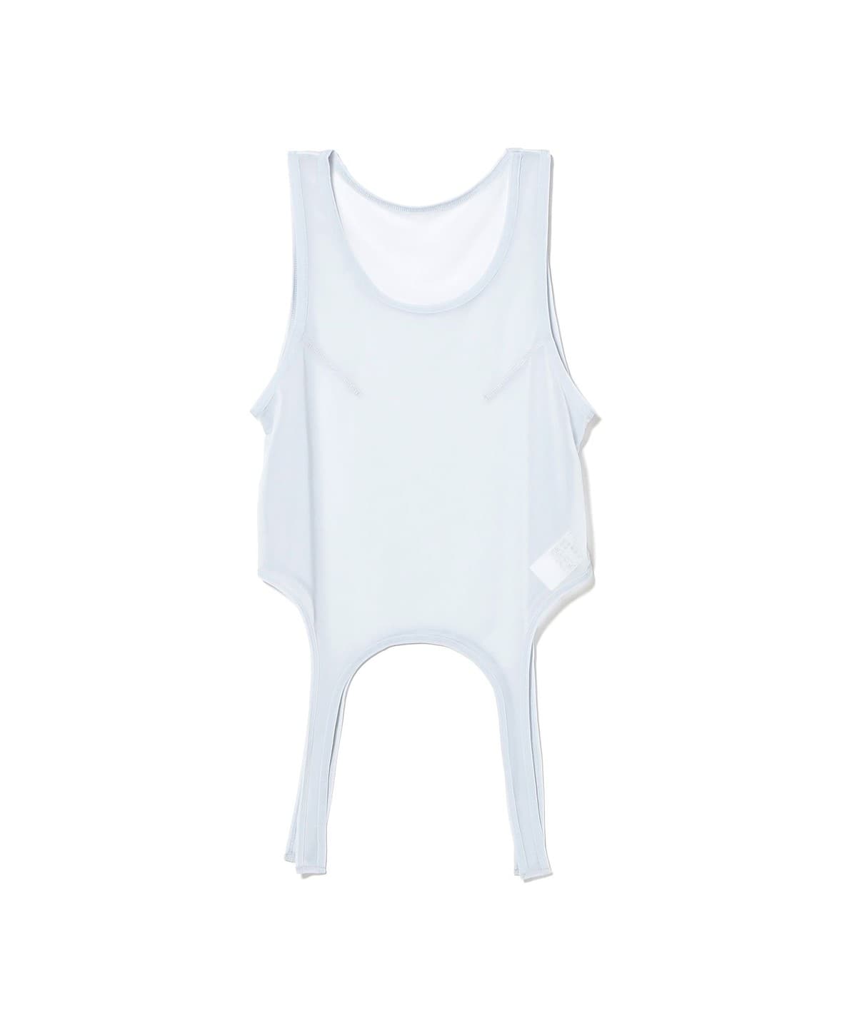 Ray BEAMS Sheer Layered Top 2P Set
