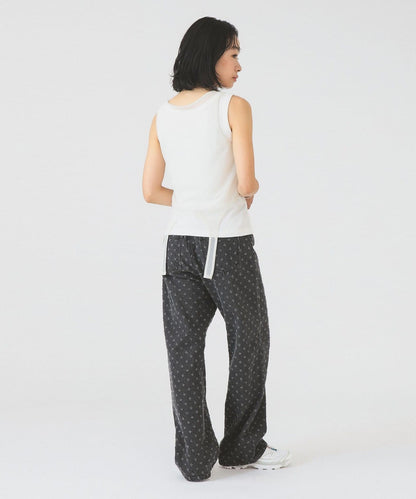 Ray BEAMS Sheer Layered Top 2P Set