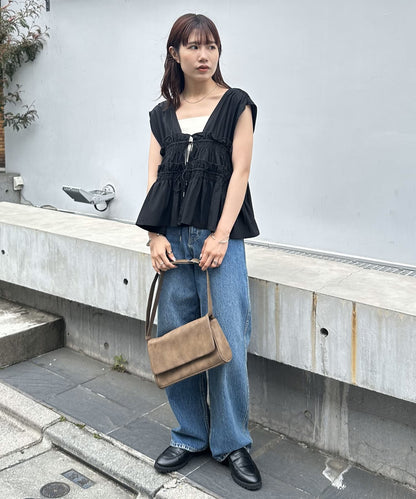 umm. By Discoat 褶褶絲帶 Sleeveless - Image 69