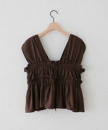umm. By Discoat 褶褶絲帶 Sleeveless - Image 105