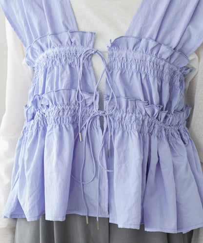 umm. By Discoat 褶褶絲帶 Sleeveless - Image 108