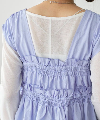 umm. By Discoat 褶褶絲帶 Sleeveless - Image 109