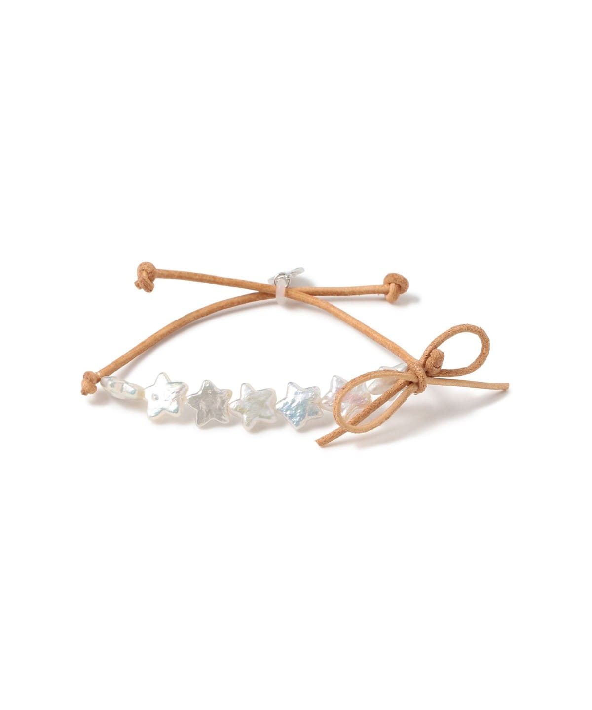 Ray BEAMS LOTUS PINK 星星珍珠 bracelet