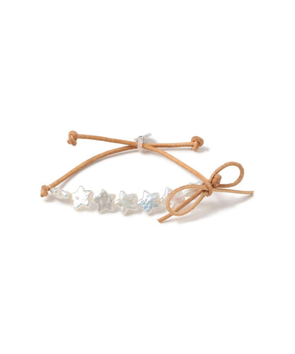 Ray BEAMS LOTUS PINK 星星珍珠 bracelet