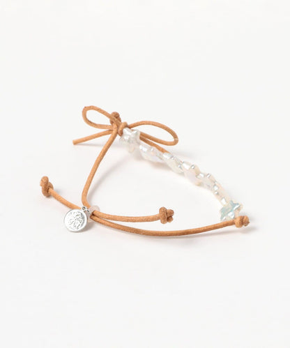 Ray BEAMS LOTUS PINK 星星珍珠 bracelet
