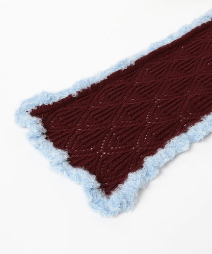Ray BEAMS Crochet Hooded Scarf