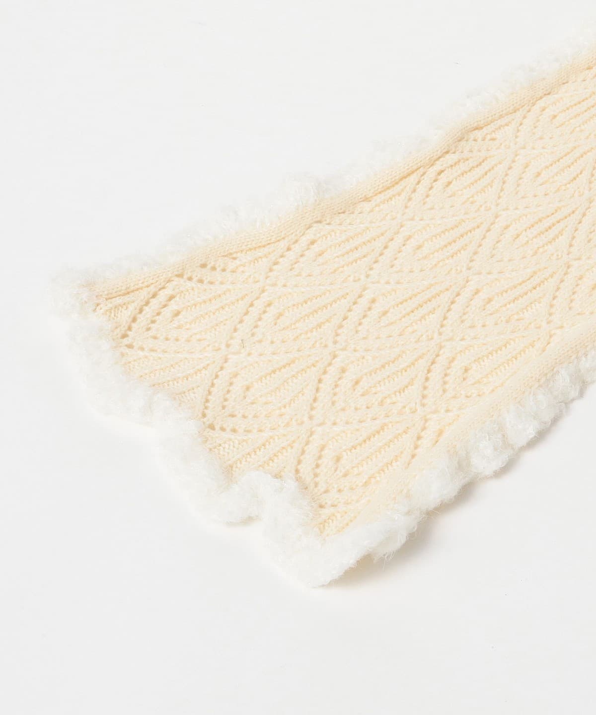 Ray BEAMS Crochet Hooded Scarf