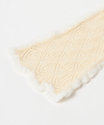 Ray BEAMS Crochet Hooded Scarf