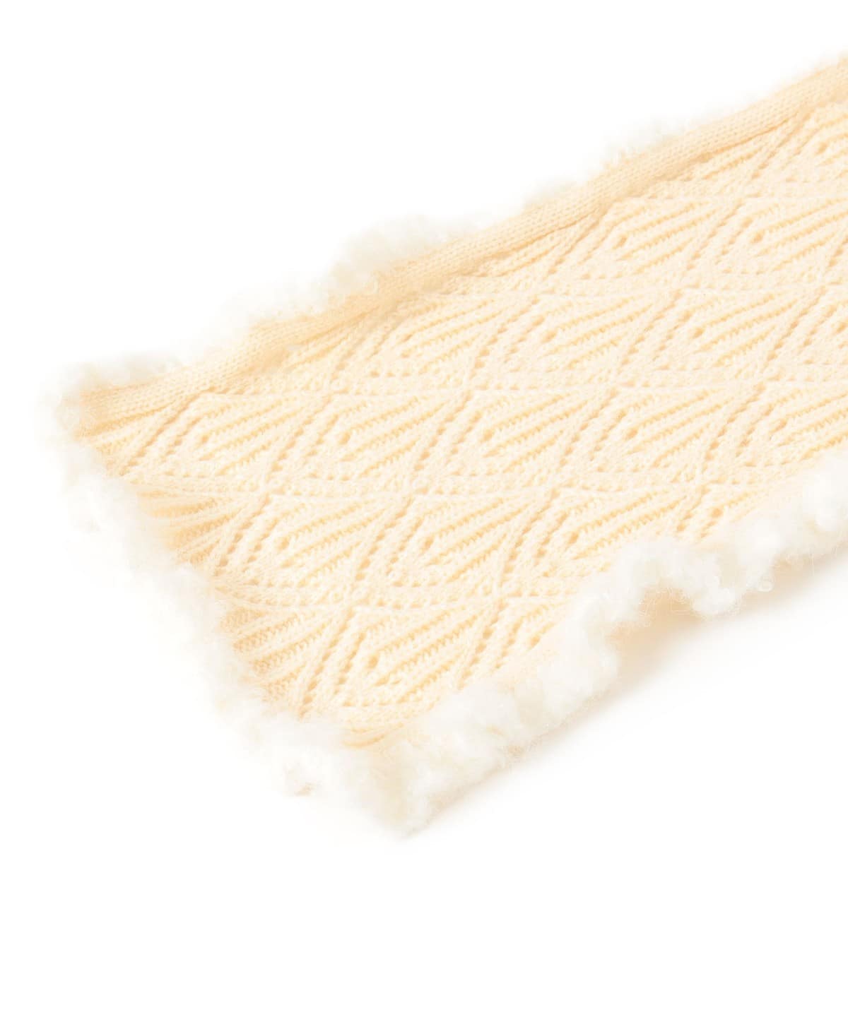 Ray BEAMS Crochet Hooded Scarf