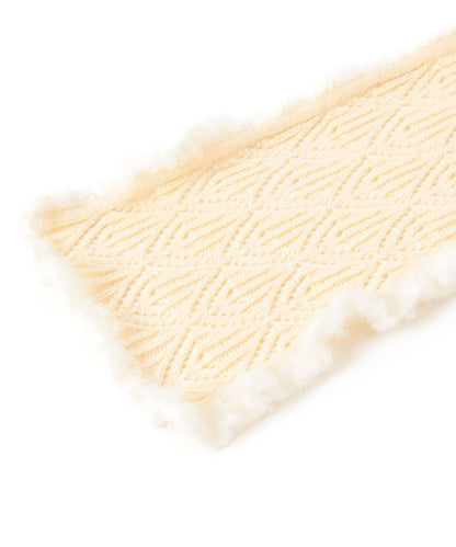 Ray BEAMS Crochet Hooded Scarf