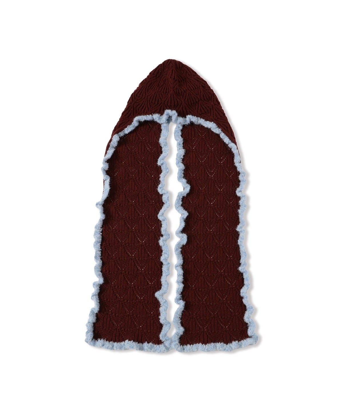Ray BEAMS Crochet Hooded Scarf