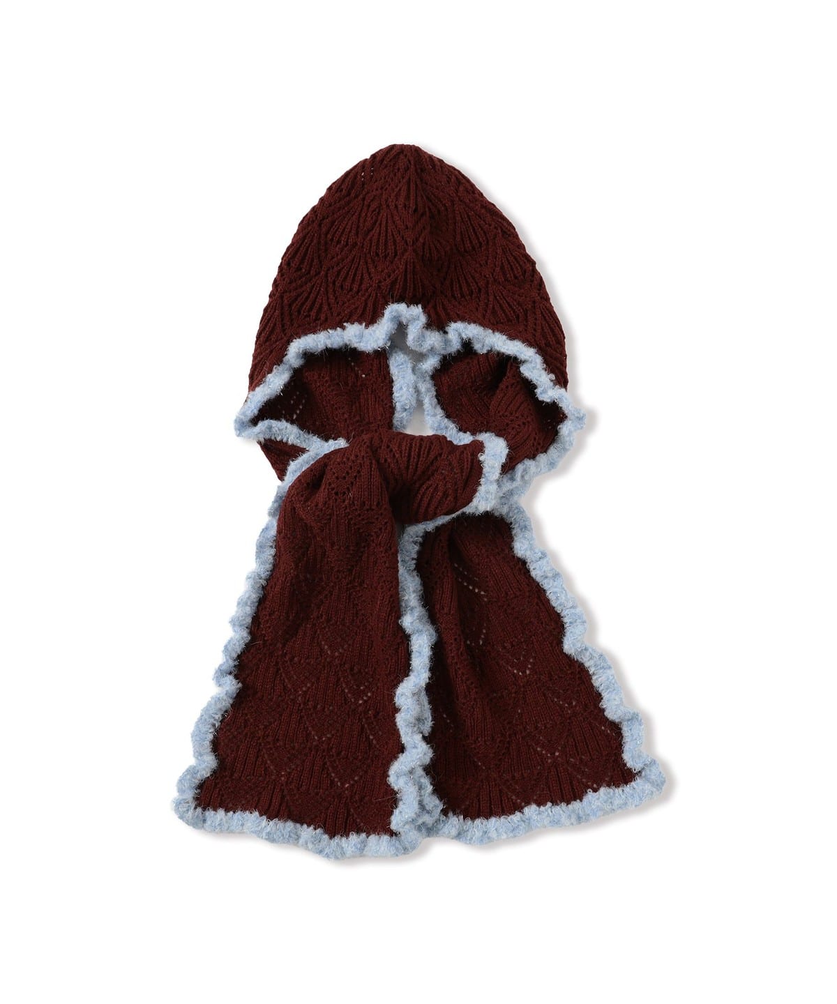 Ray BEAMS Crochet Hooded Scarf