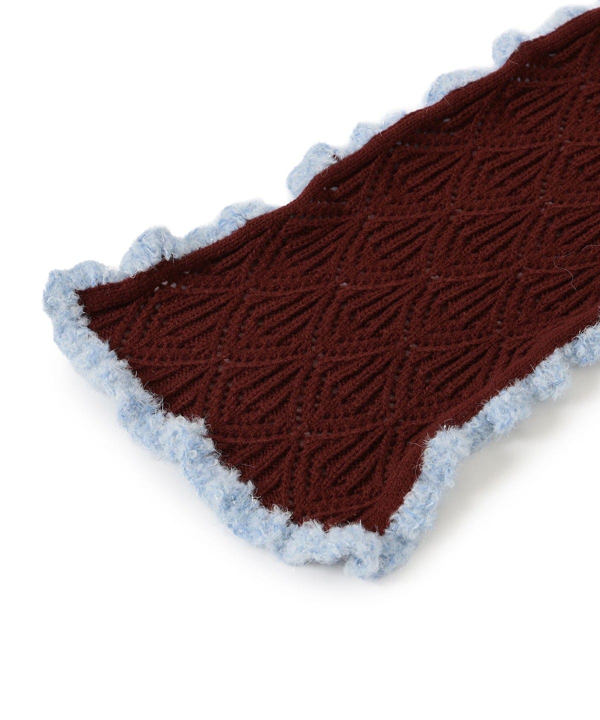 Ray BEAMS Crochet Hooded Scarf