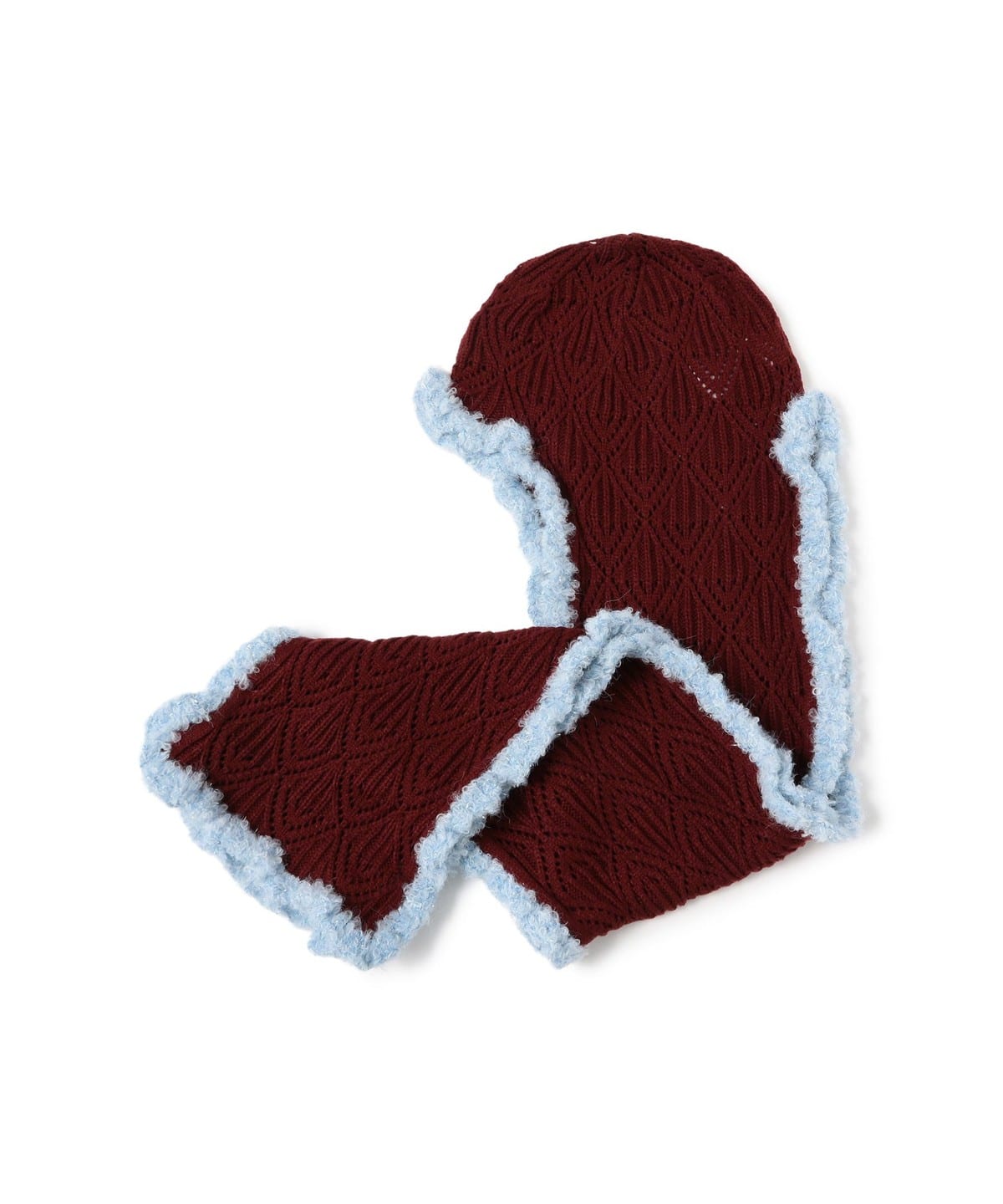 Ray BEAMS Crochet Hooded Scarf