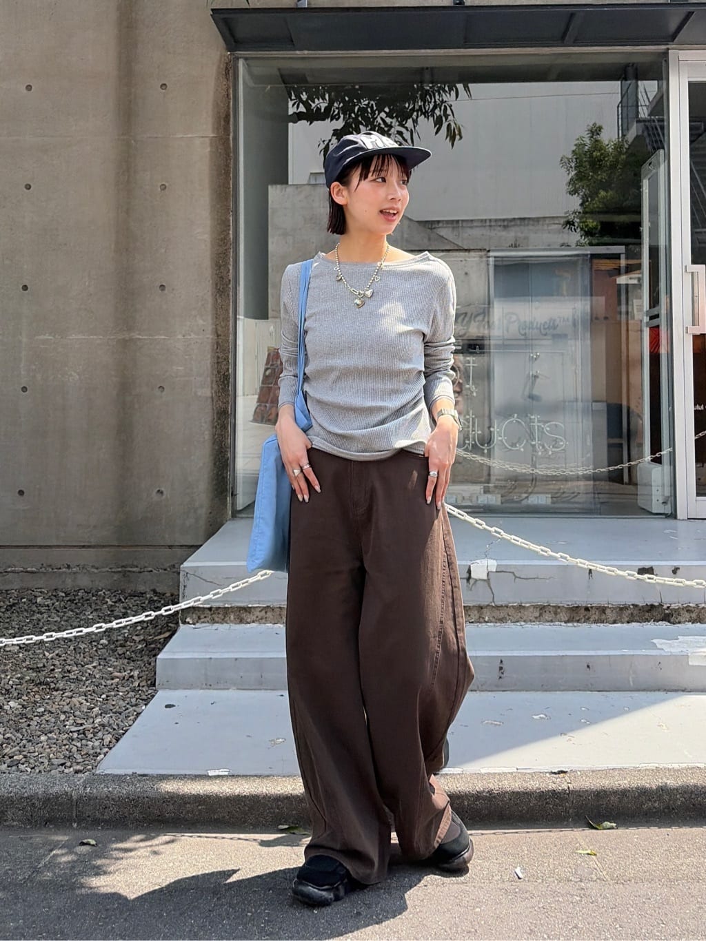 [Lace / 純色] Kastane 露肩紐扣Top - Image 47