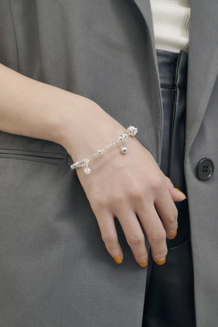 GOLDY multi-beaded bangle