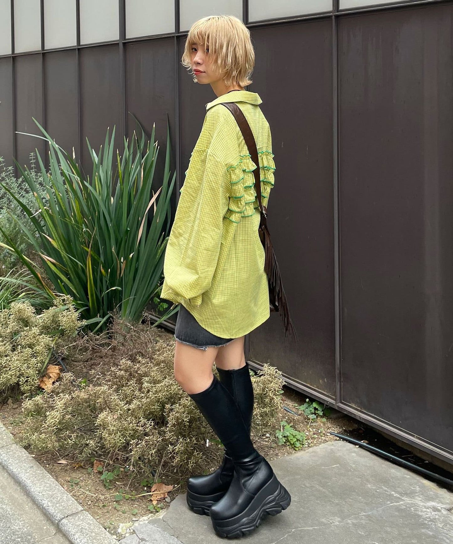 CIAOPANIC Ruffle Oversize Shirt - Image 19