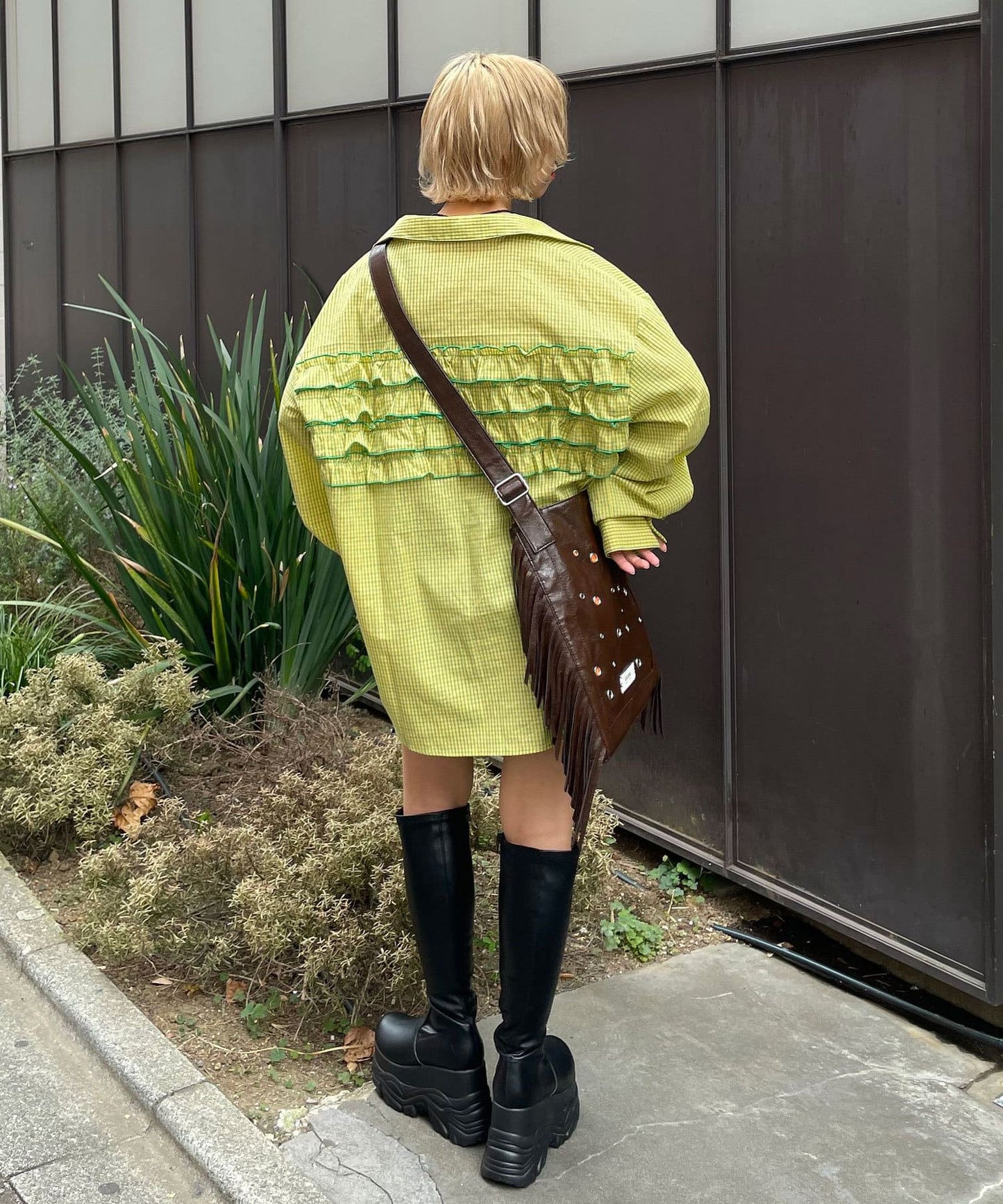 CIAOPANIC Ruffle Oversize Shirt - Image 20