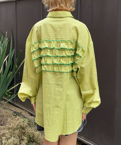 CIAOPANIC Ruffle Oversize Shirt - Image 23