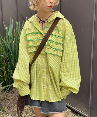CIAOPANIC Ruffle Oversize Shirt - Image 12