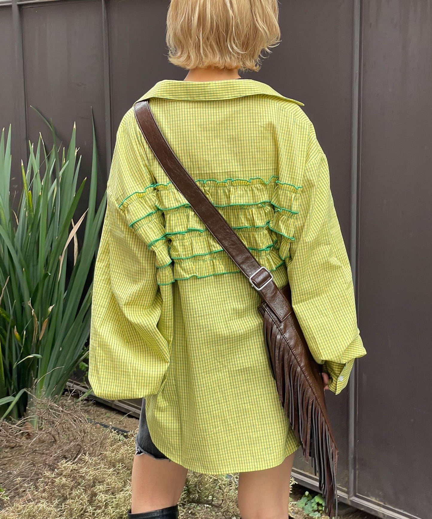 CIAOPANIC Ruffle Oversize Shirt - Image 17