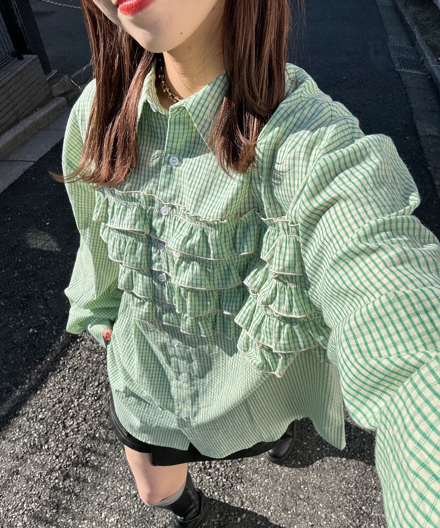 CIAOPANIC Ruffle Oversize Shirt - Image 28
