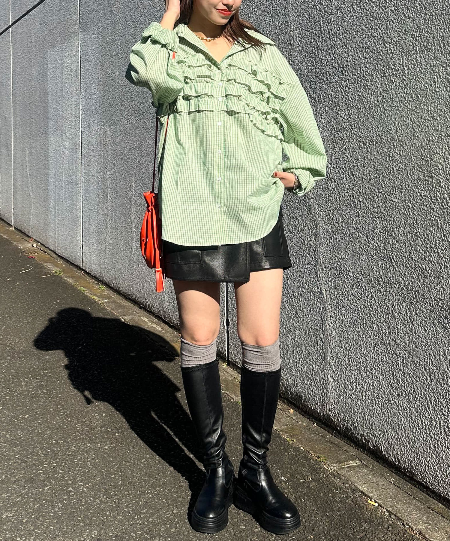 CIAOPANIC Ruffle Oversize Shirt - Image 33