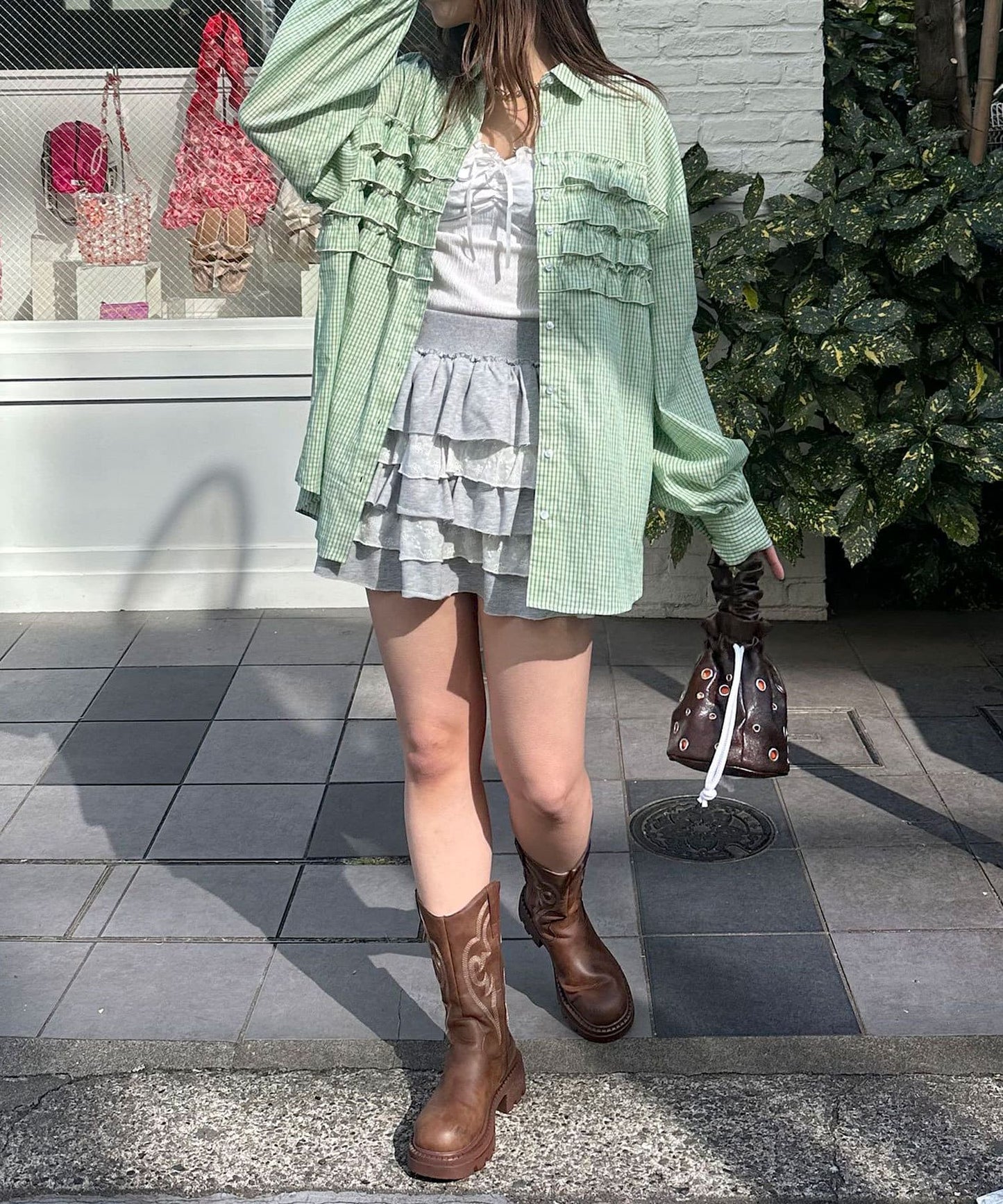 CIAOPANIC Ruffle Oversize Shirt - Image 35