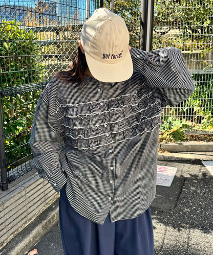CIAOPANIC Ruffle Oversize Shirt - Image 38