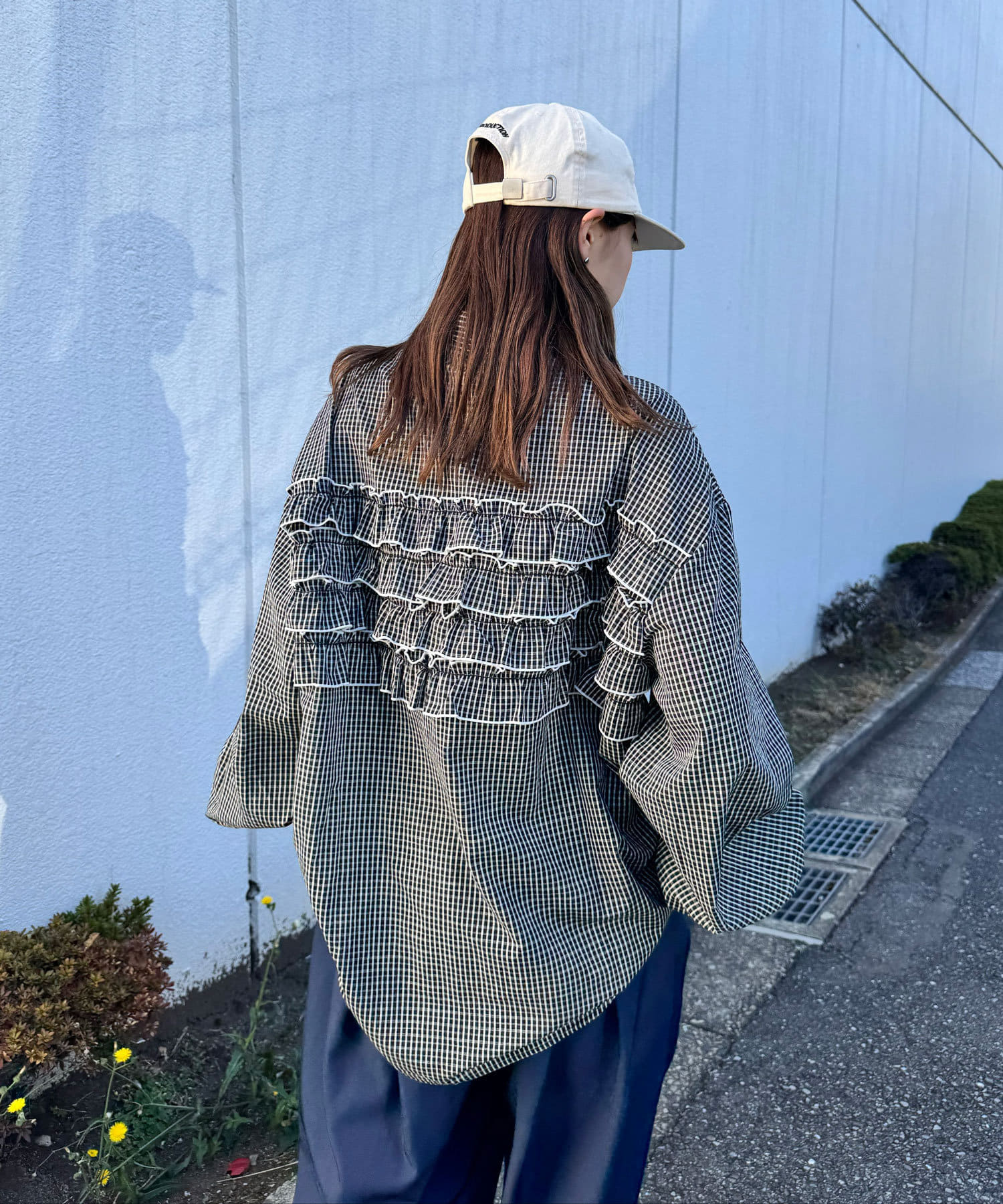 CIAOPANIC Ruffle Oversize Shirt - Image 42