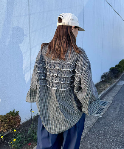 CIAOPANIC Ruffle Oversize Shirt - Image 42