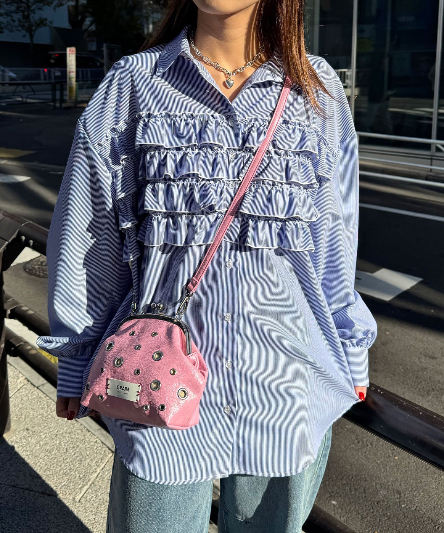 CIAOPANIC Ruffle Oversize Shirt - Image 49