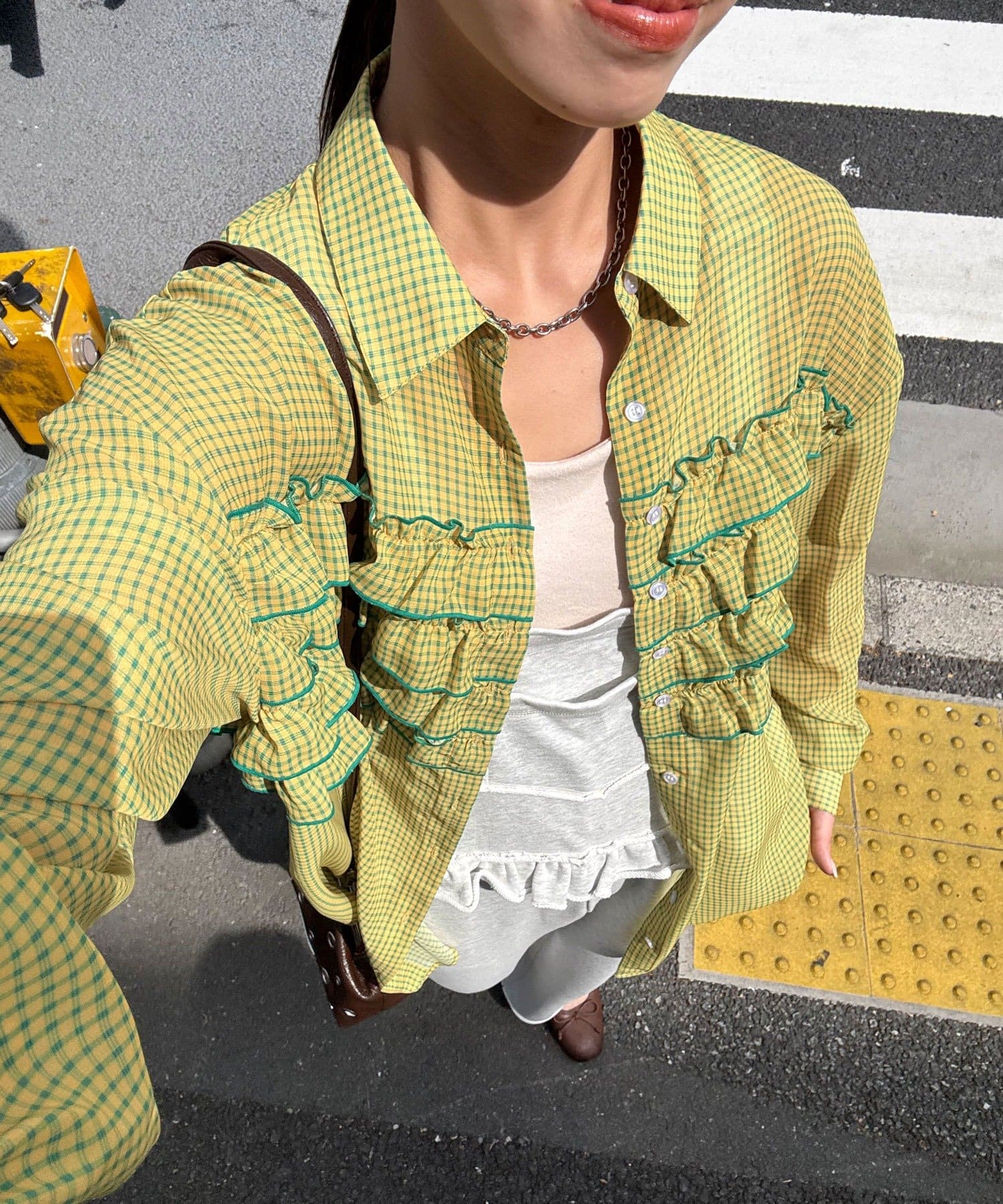 CIAOPANIC Ruffle Oversize Shirt - Image 52