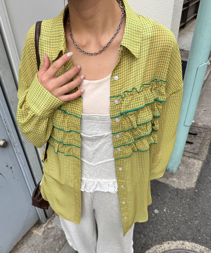 CIAOPANIC Ruffle Oversize Shirt - Image 53